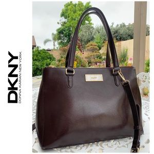 NWOT DKNY 100% Saffiano Leather Tote